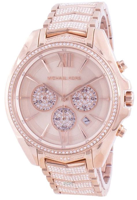 Michael Kors white diamond watch